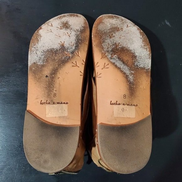 Beek Turaco Leather Sandals Size 8 Woman - Picture 7 of 8